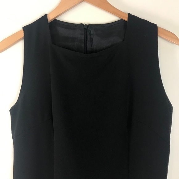 Italian Schoolgirl Sleeveless square neckline pleated shift dress - Picture 4 of 10